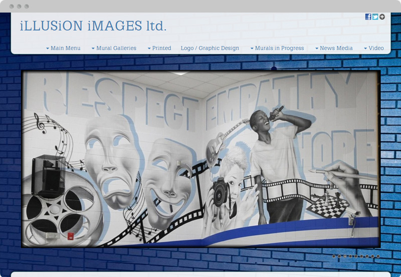 Redframe Photography Websites Client Example - Illusion Images